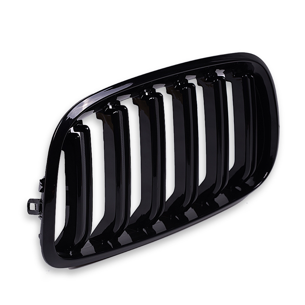 2x Double Line Grille For Bmw E70 X5 E71 X6 2007 2013