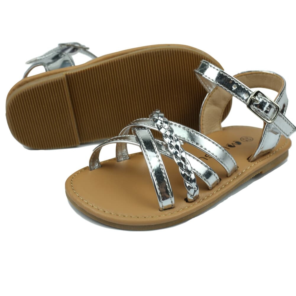 girls strappy sandals