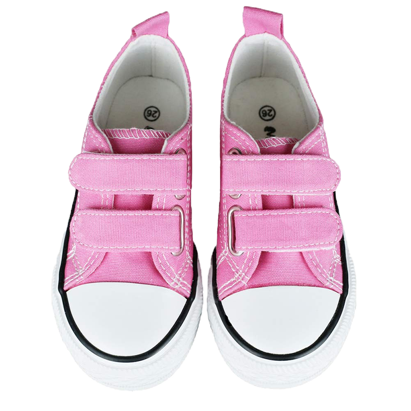 Canvas Sneakers Shoes for Toddler Girls Infant Baby Strap Soft Comfortable Easy Walk