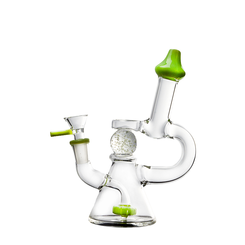 Best Big 360 Degree Rotating Gravity Bong Flip Hourglass Spinning