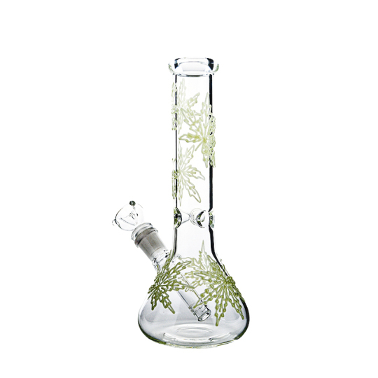 7 Glow In The Dark Cone Rig Water Pipe - Designer – 4aceswholesale