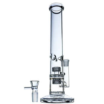 Cool Big Bong Huge Clear Glass Water Pipe W/ Honeycomb-UFO Perc