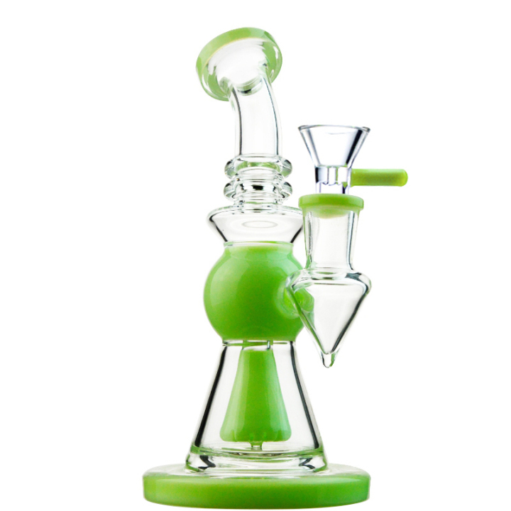 Glass Hookah DAB Rig/Bubbler for Smoking Pipe 7.5inch Height