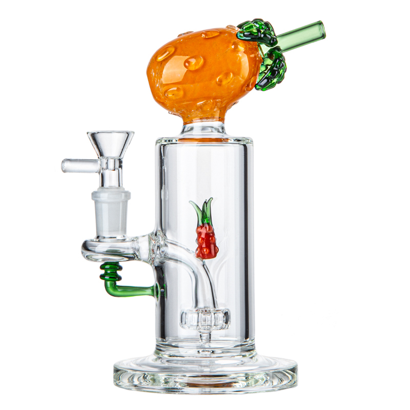 Best Pineapple Fruit Glass Bong Cheap Mini Dab Rigs W/ Inline Perc