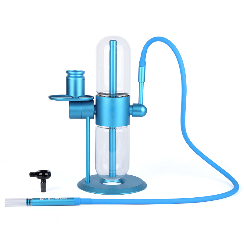 Best 15 Inch Pineapple Globe Gravity Hookah Hourglass 360Degree