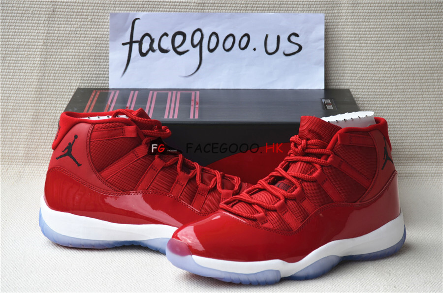 red high top jordan 11