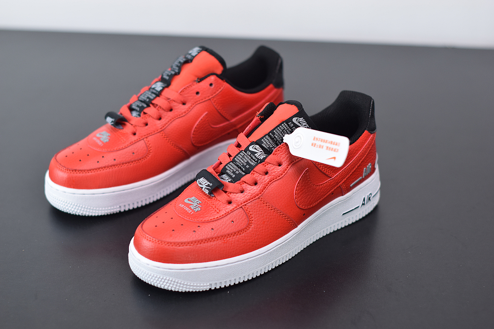 Nike Air Force 1 '07 Laser Crimson Black White Red