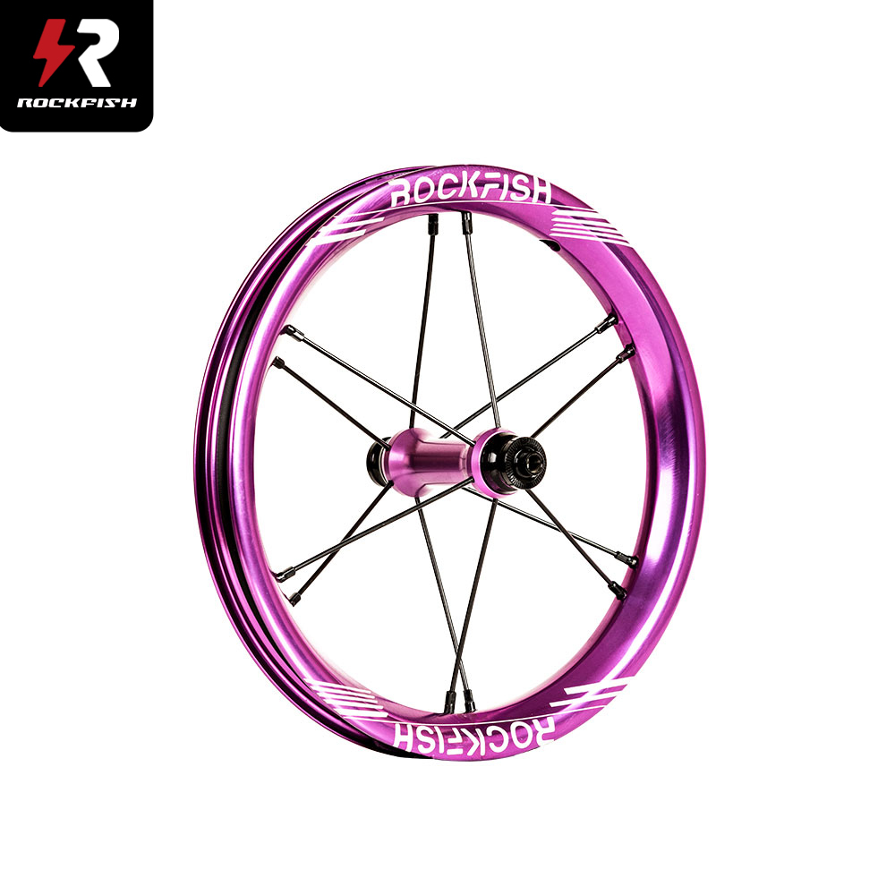 Rockfish R1 12inch Aluminum Alloy Wheelset For Push Bike 1*Pair