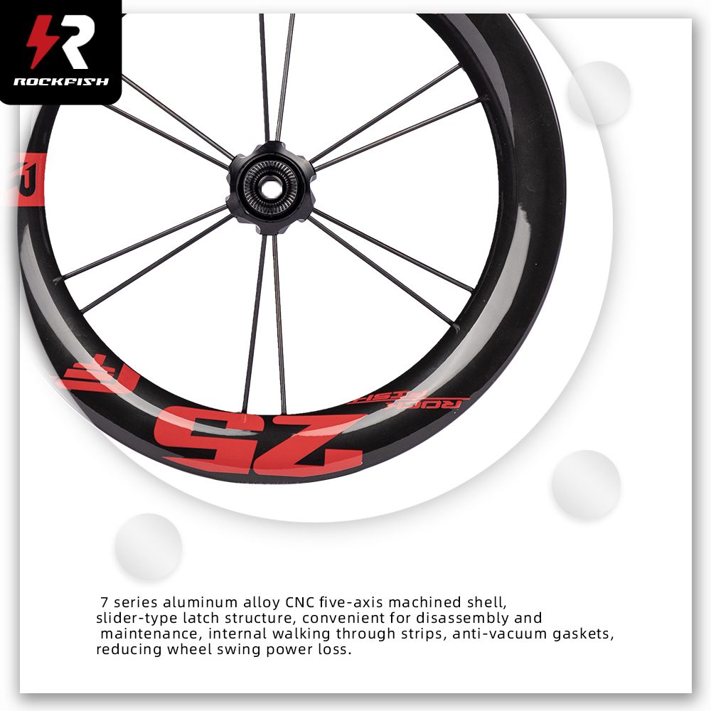 Rockfish FT-25 12inch Carbon Fiber Wheelset
