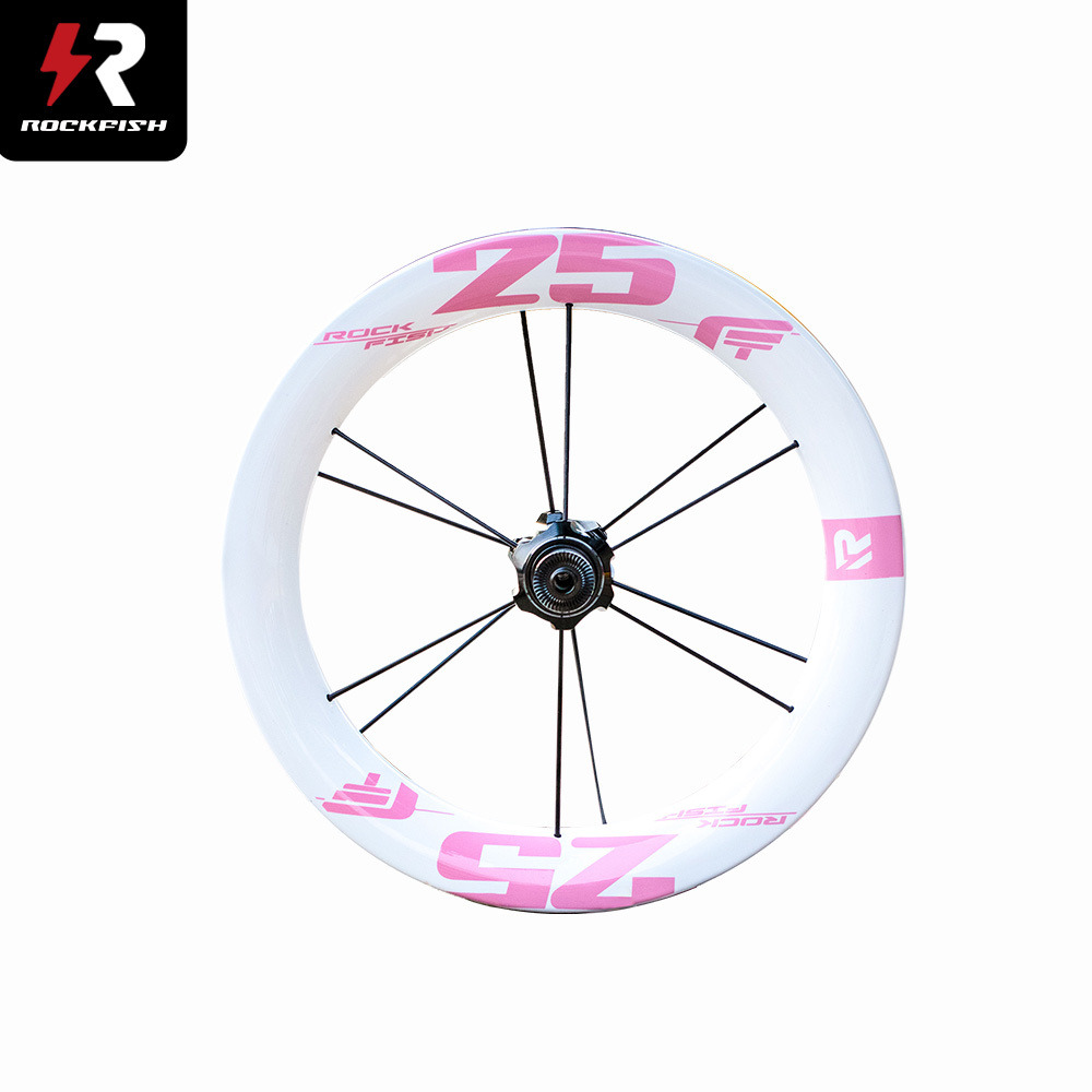 年末のプロモーション特価！ Rockfish FT-25 Wheelset Fiber Carbon 12inch パーツ
