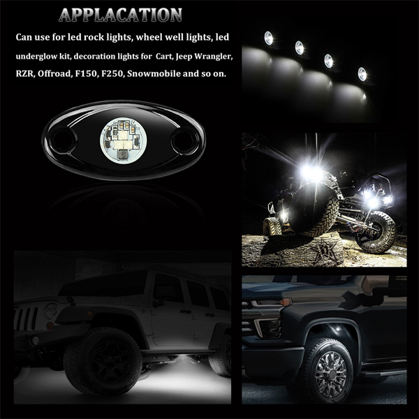 Truck Car Led Underglow Usa Made Waterproof Bright Kit Jacked Up Trucks Led Lights For Trucks Pickup Truck Accessories