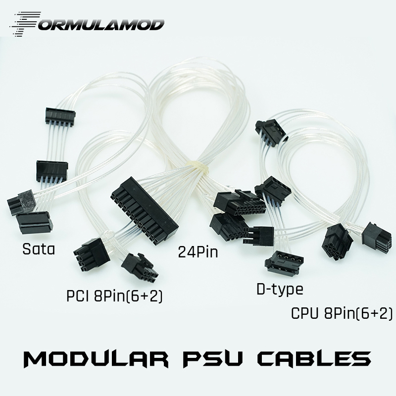 FormulaMod Fm HS SL Fully Modular PSU Cables 18AWG Silver Plated For 
