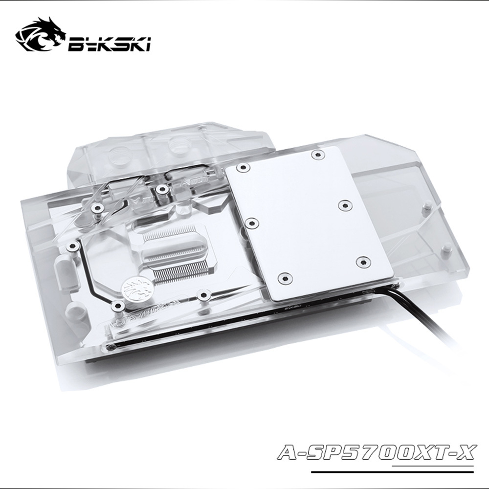 Bykski ASP5700XTX GPU Water Cooling Block For Sapphire RX 5700 XT