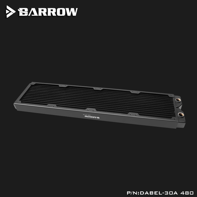 Barrow Dabel-30a 120/240/360/480 Copper Radiator 30mm Thickness 14pcs  Circulation Channel Suitable For 120mm Fans