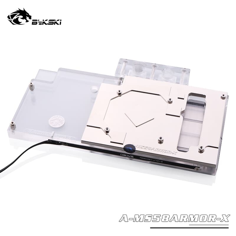 Bykski AMS58ARMORX GPU Water Cooling Block For MSI RX 580 ARMOR