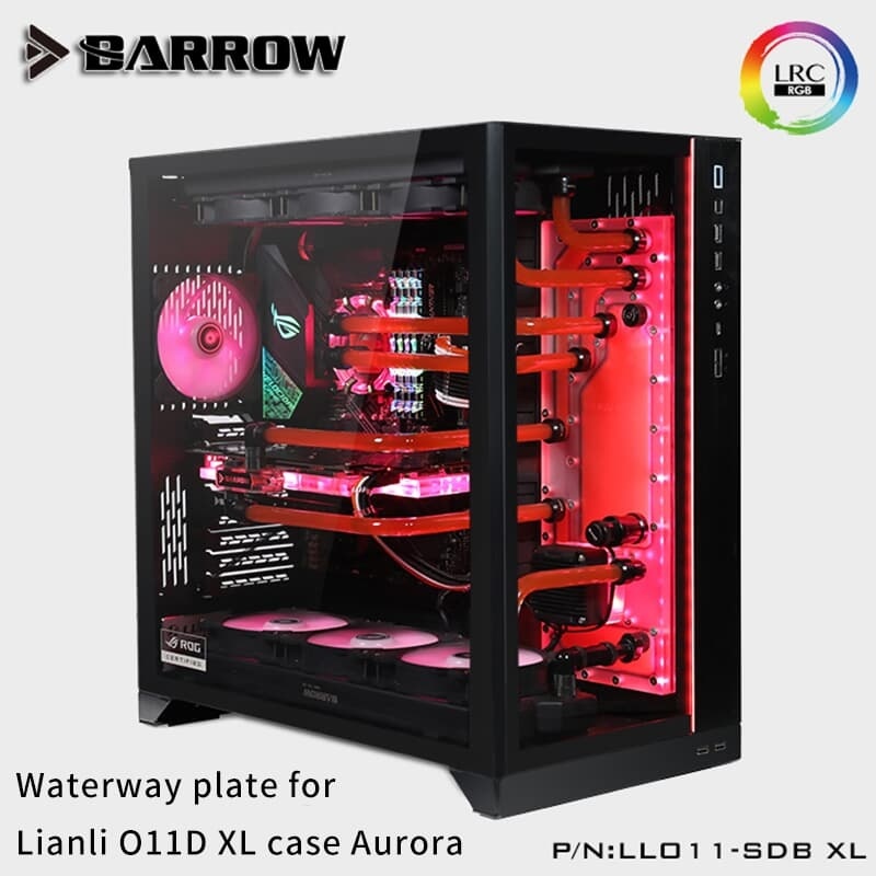 Barrow LRC 2.0 ウォーターウェイプレート Thermaltake Level 20GT PCケース LRC 2.0 waterway plate for TT Core P5 open type case_巴罗散热