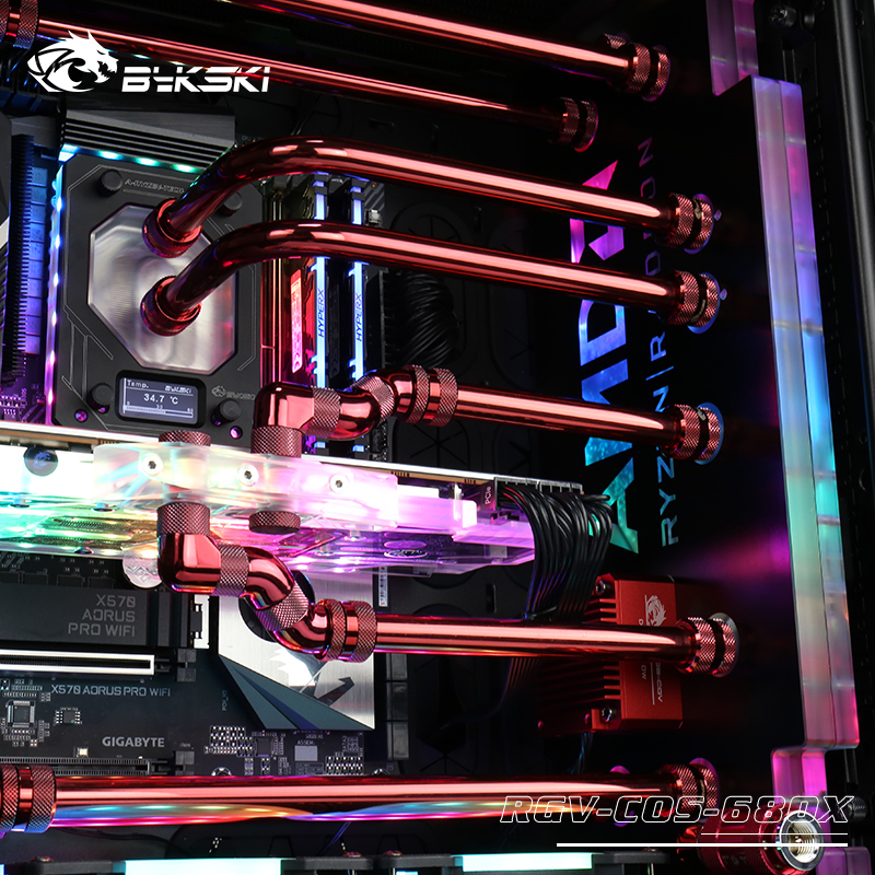 Bykski RGV-COS-680X-P Waterway Boards For Corsair 680X Case For Intel ...