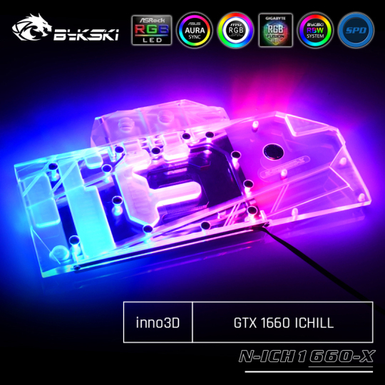 Bykski GPU Water Block For Inno3D / Galax / Gainward / AIC(Reference) –  FormulaMod