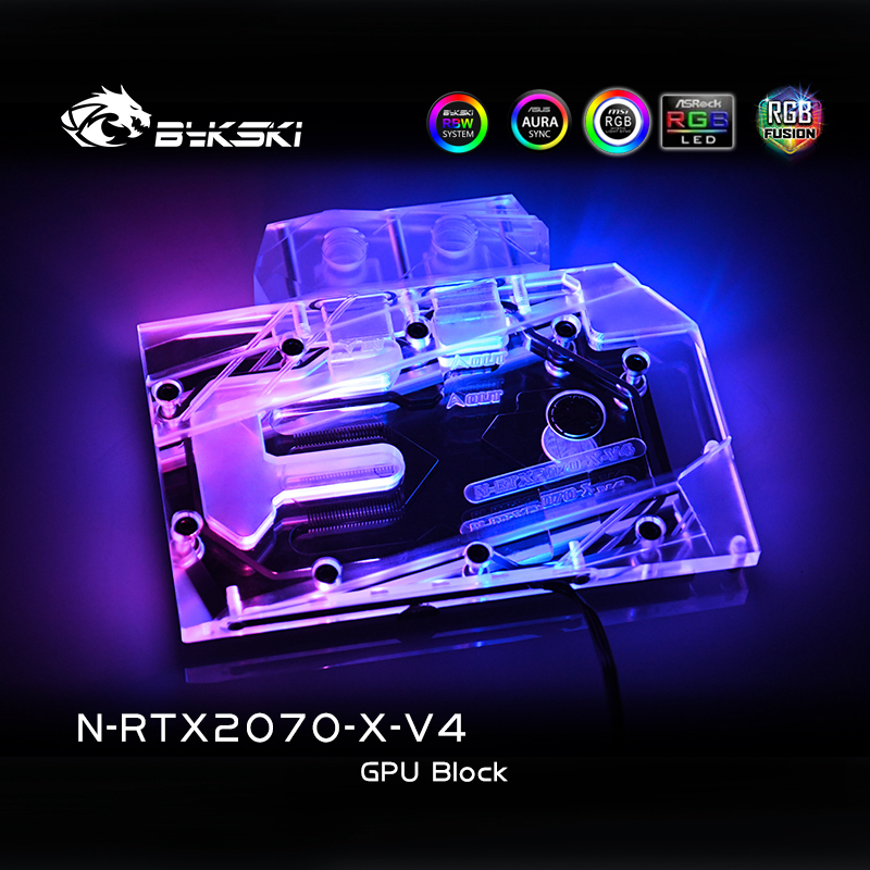 Gigabyte 2060 Super Waterblock Bykski Water Block Use For GIGABYTE