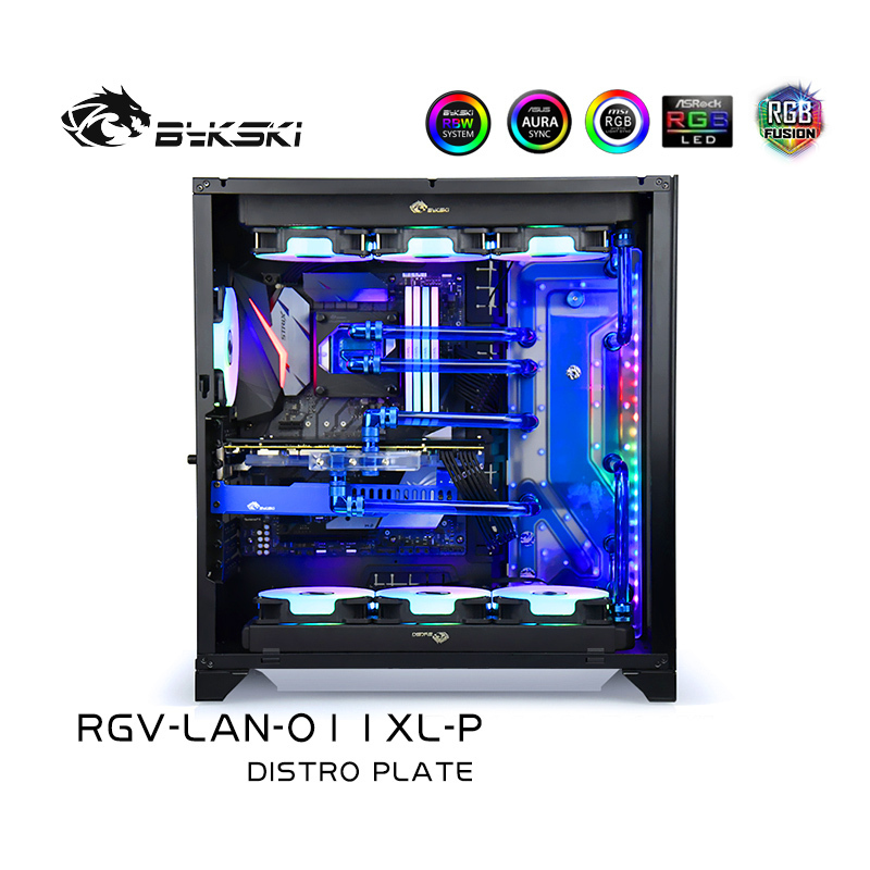 Bykski Distro Plate Kit For Lian Li PC-O11 Dynamic XL Case