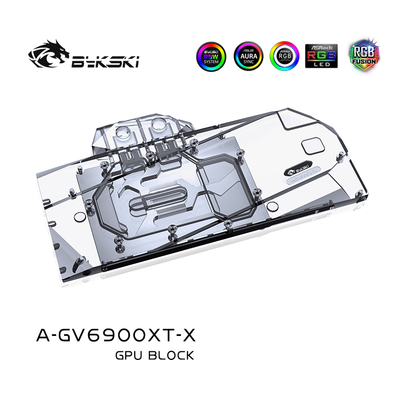 Bykski GPU Water Cooling Block For Gigabyte RX 6900XT/6 | FormulaMod