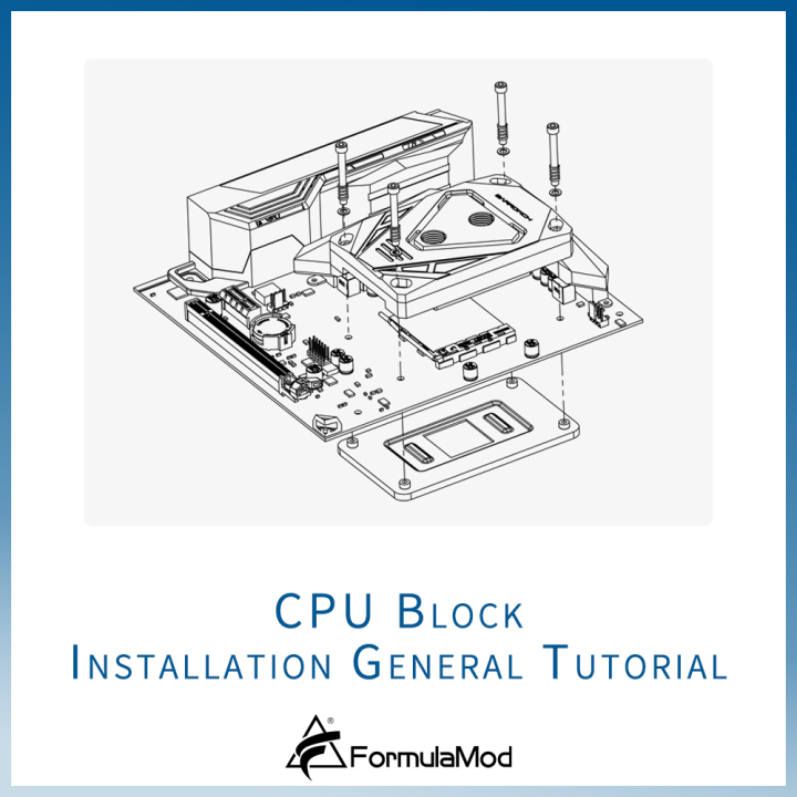 CPU Block Installation General Tutorial at formulamod sale