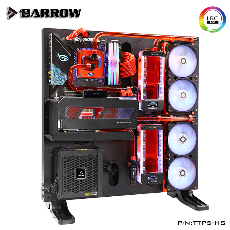 Barrow Water Cooling Kit for TT P5 Case, For Computer CPU/GPU