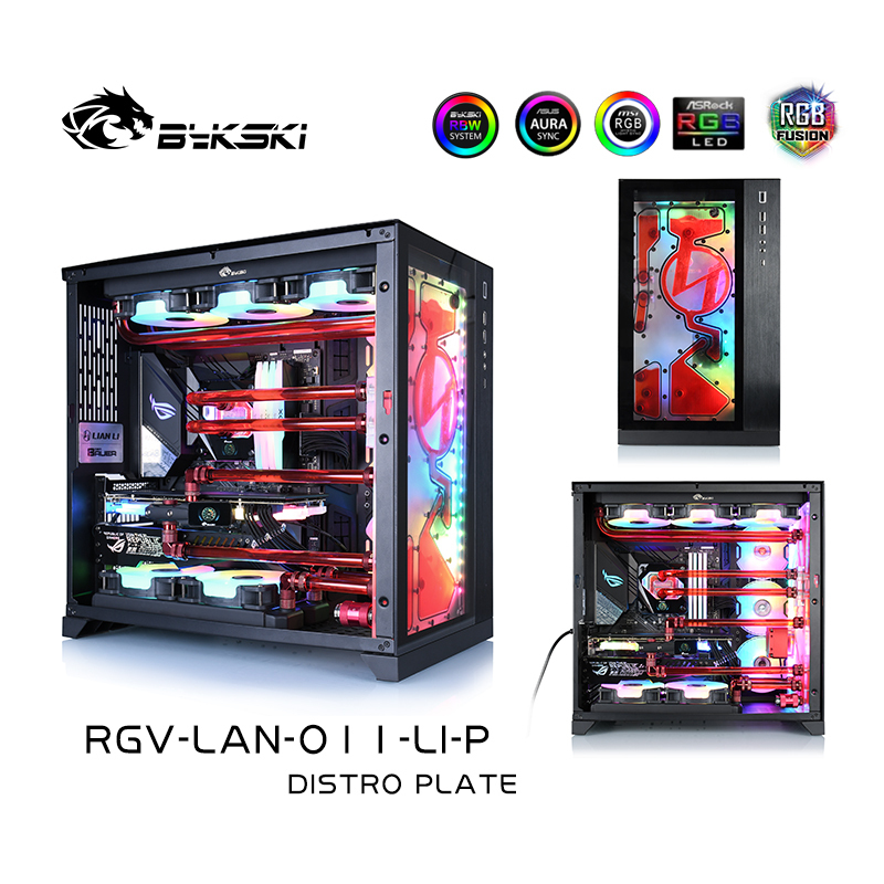 Bykski Water Cooling Kit For Lian Li O11 Case With Waterway Board 