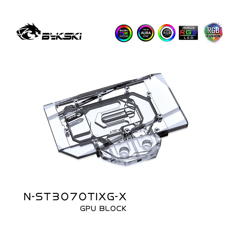 Bykski GPU Block For Zotac RTX 3070 Ti 8G6X X-Gaming/Trinity/AMP Holo Full Cover GPU Water Cooling Cooler N-ST3070TIXG-X at formulamod sale Bykski GPU Block For Zotac RTX 3070 Ti 8G6X X-Gaming/Trinity/AMP Holo Full Cover GPU Water Cooling Cooler N-ST3070TIXG-X at formulamod sale