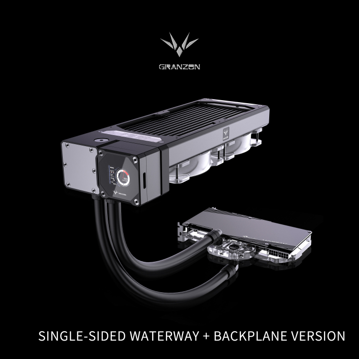 Granzon Advanced GPU Water Cooling Kit With Bykski GPU Block/PWM DDC ...