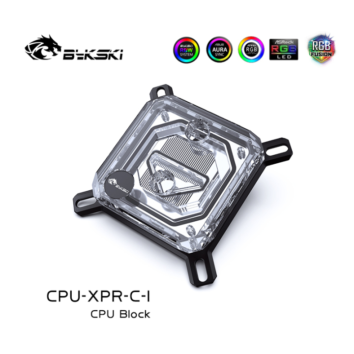 Bykski CPU Water Block For Intel LGA115X 1700 / AMD AM4 | FormulaMod