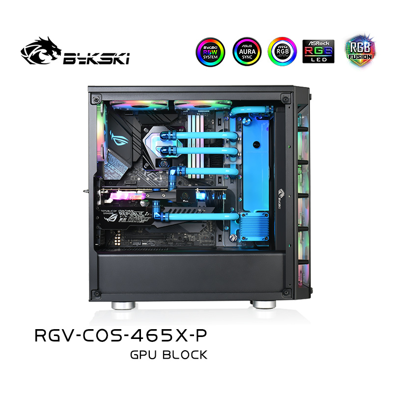 forbedre Far barndom Bykski Distro Plate Kit For CORSAIR 465X Case, 5V A-RGB Complete Loop For  Single GPU PC Building, Water Cooling Waterway Board, RGV-COS-465X-P at  formulamod sale