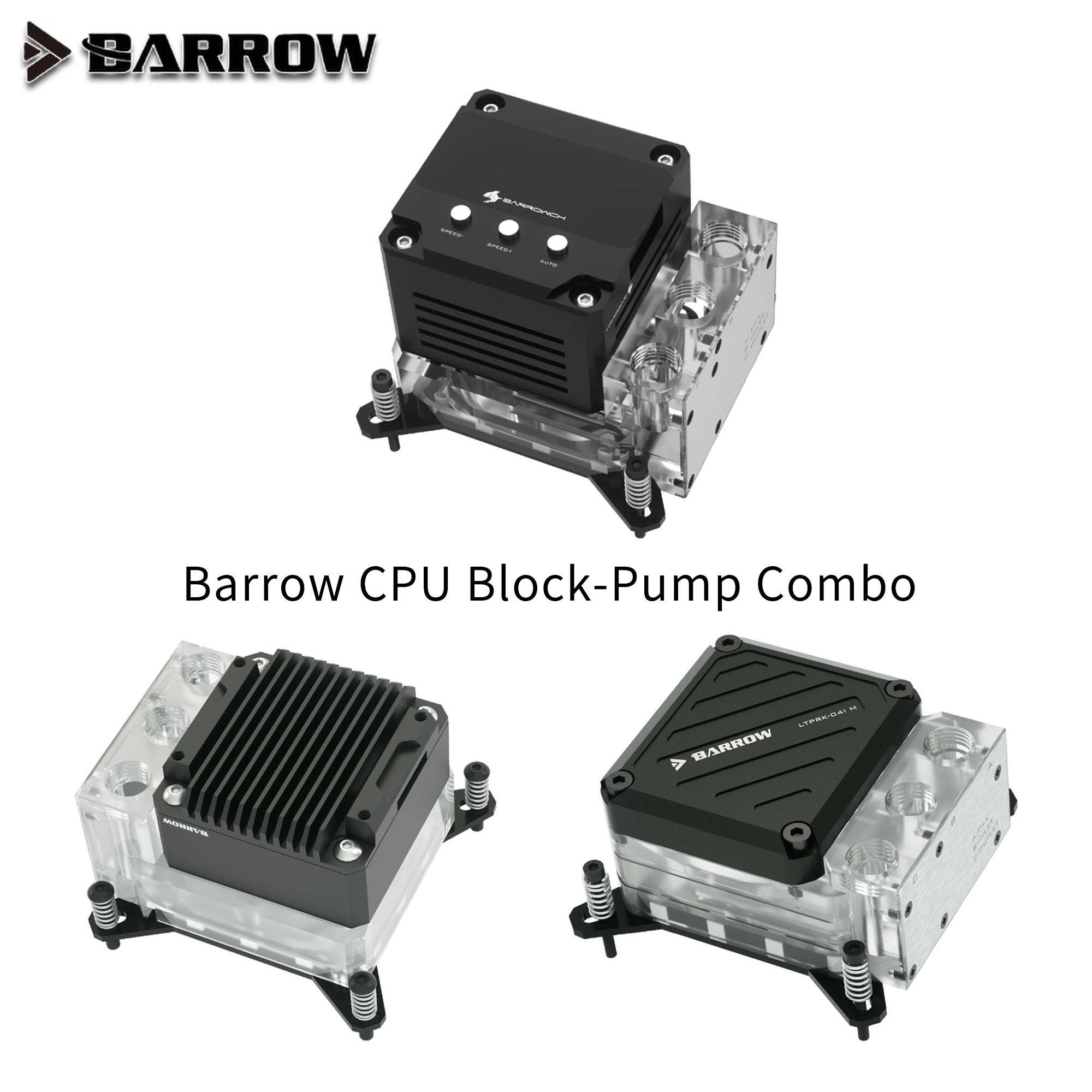 【​限​定​販​売​】 CPU Barrow Block-Pump AIO Intelligent PWM/10W 17W Combo, PC用ファン・クーラー