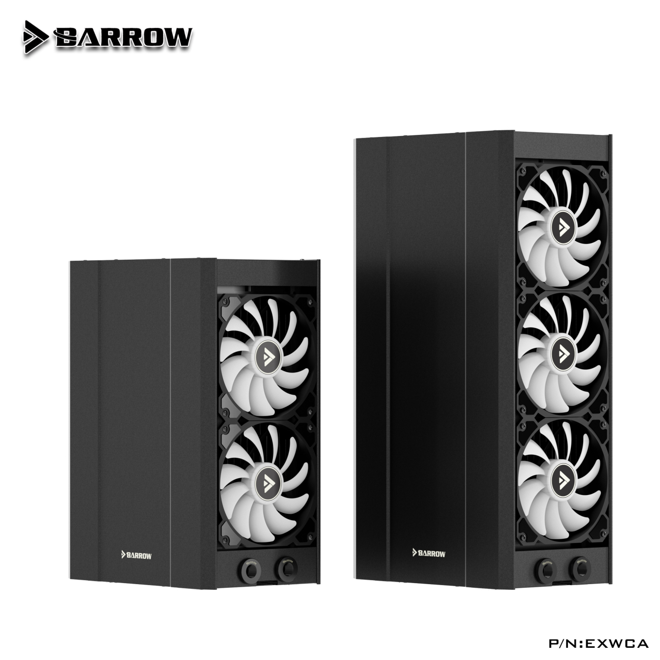 Barrow External Water Cooling Dock ITX Case Supports Dual 240 360mm ...