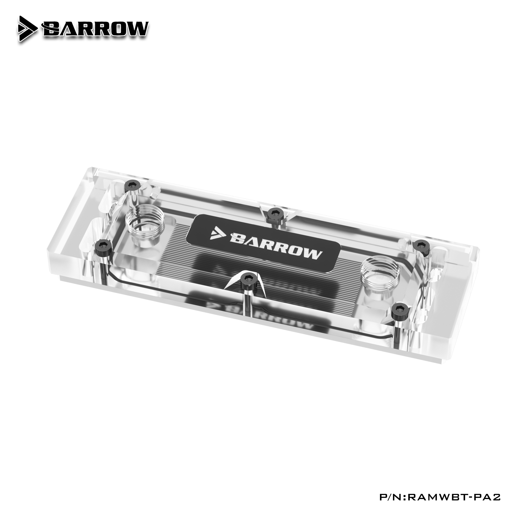 Barrow RAM Water Cooling Block Kits, LRC 2.0 RGB, One Kit