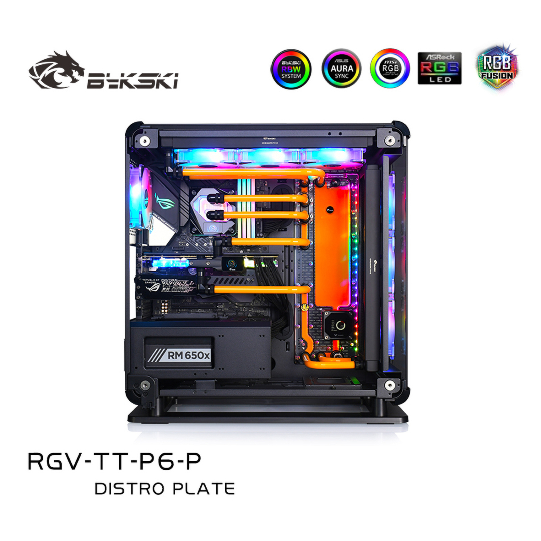 Bykski Distro Plate Kit For Thermaltake Core P6 TG Case | FormulaMod