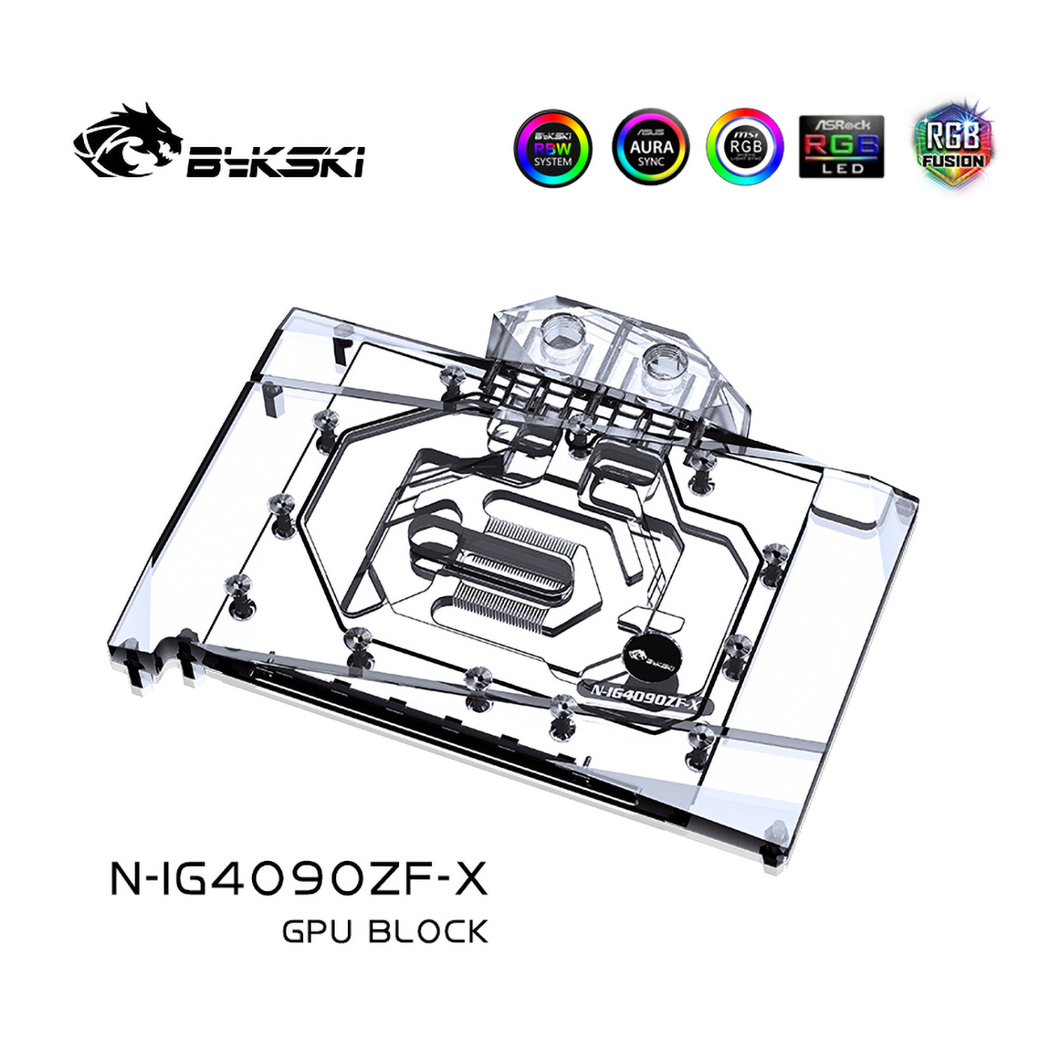 Bykski GPU Water Block For Colorful RTX 4090 Battle Axe, Full Cover With  Backplate PC Water Cooling Cooler, N-IG4090ZF-X at formulamod sale