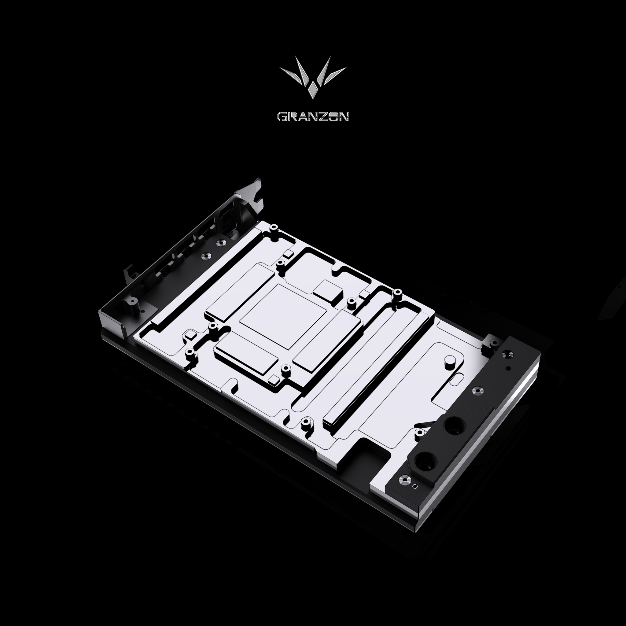 Granzon Full Armor GPU Block For Asus ROG Strix / TUF RTX