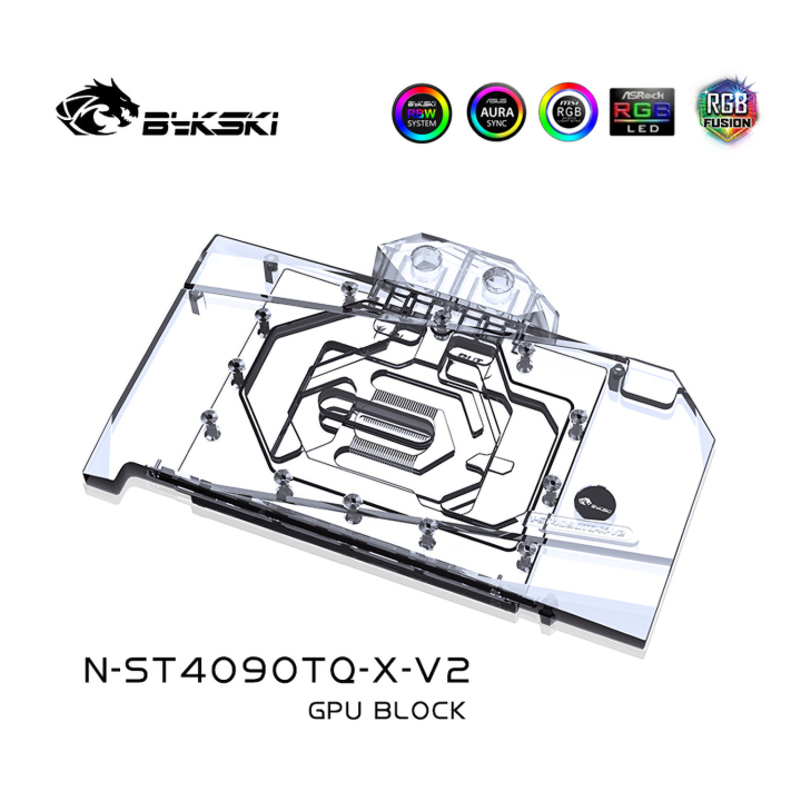 Bykski GPU Water Block For Zotac RTX 4090 Apocalypse / AMP