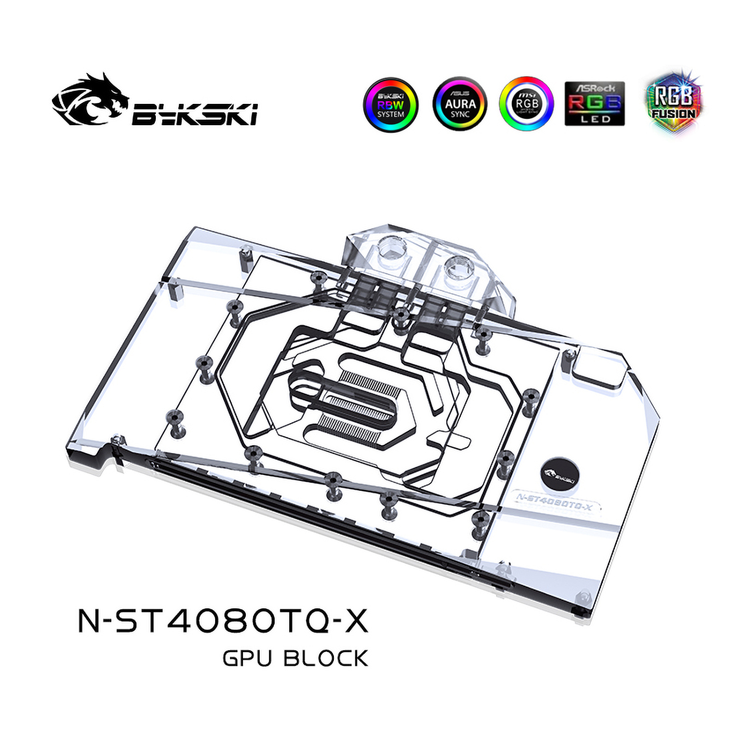 Bykski GPU Water Block For Zotac RTX 4080 Apocalypse / AMP