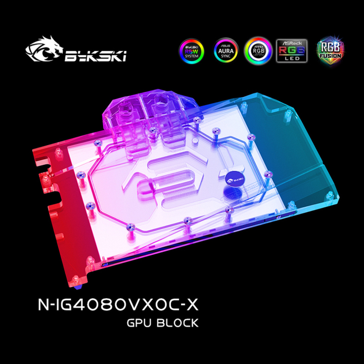 Bykski GPU Water Block For Colorful iGame RTX 4080/4080 | FormulaMod