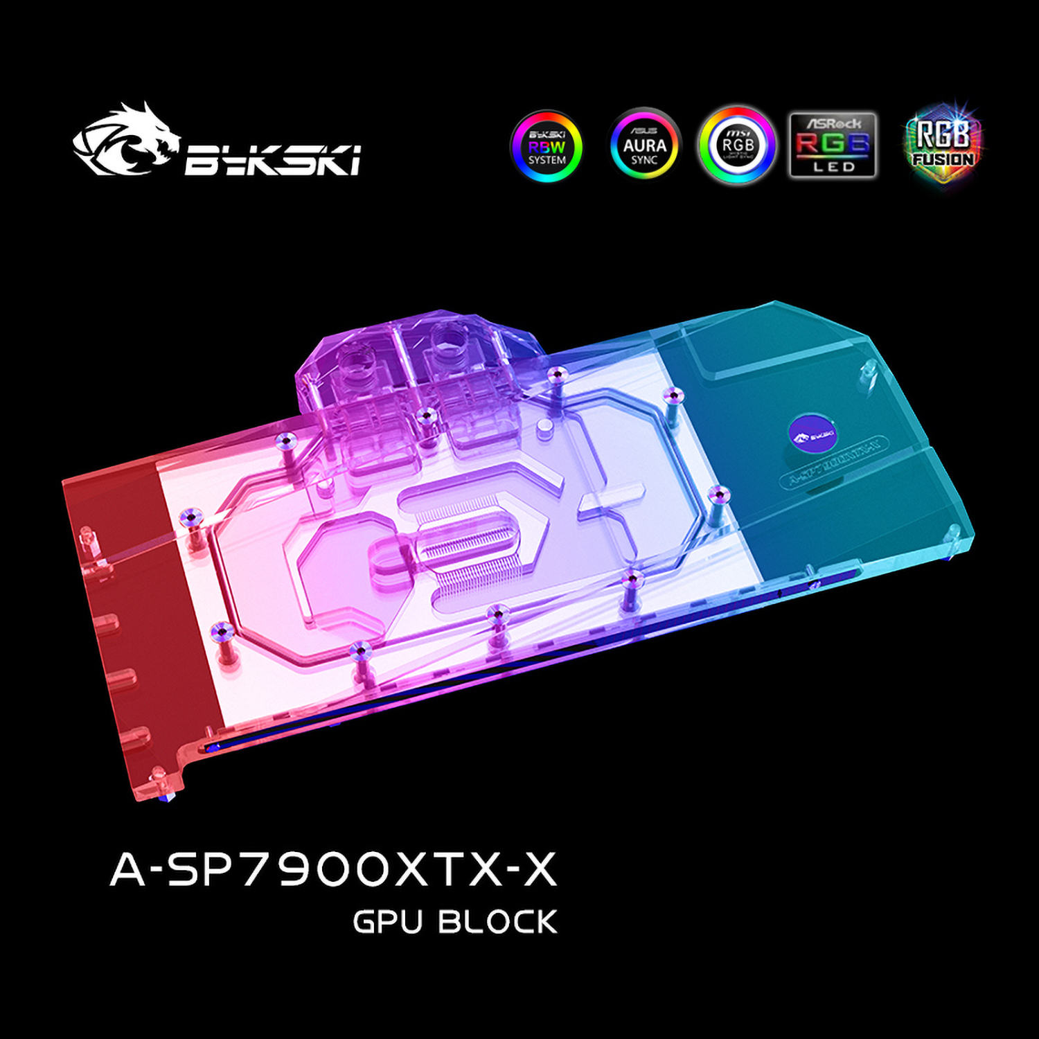 グラフィックボード・グラボ・ビデオカード BYKSKI N-RTXA4000-X WATER BLOCK Bykski GPU Water Block For Sapphire RX 7900XTX/7900XT N | FormulaMod