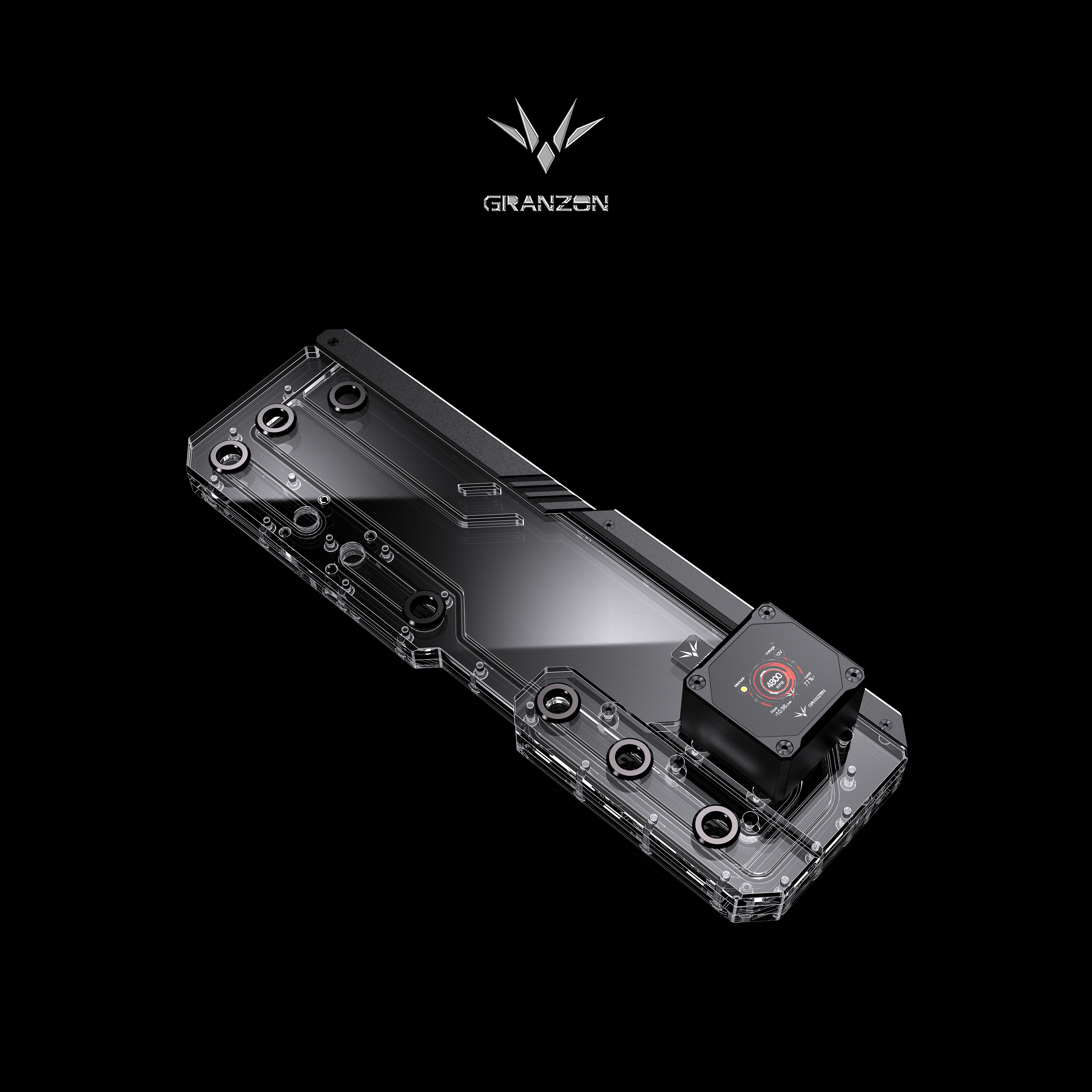Granzon Advanced Distro Plate For Asus ROG Hyperion GR701 Case, Armor Type  Acrylic Waterway Board Combo DDC Pump, 5V A-RGB, GC-AS-GR701 at formulamod  sale