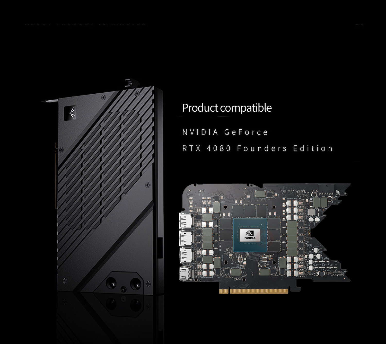 Granzon Full Armor GPU Block For Nvidia RTX 4080 Founders