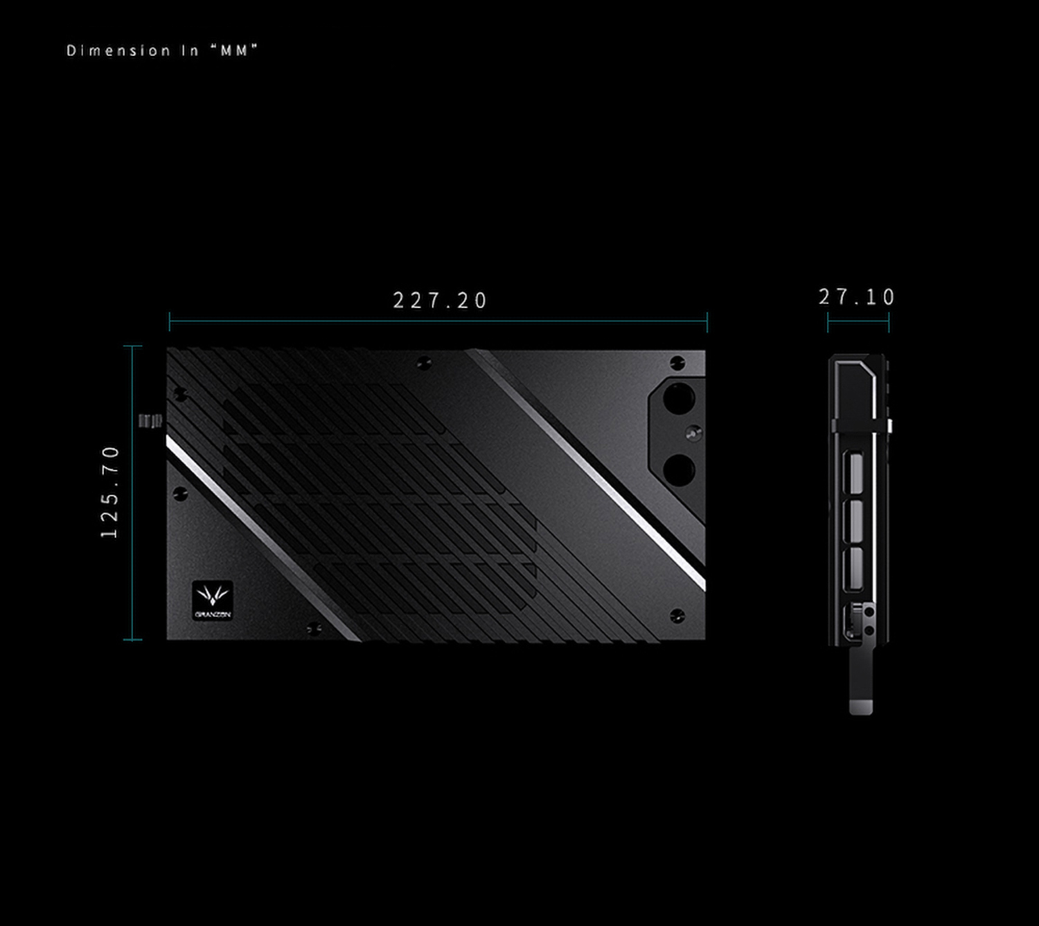 Granzon Full Armor GPU Block For Nvidia RTX 4080 Founders Edition, Bykski  Premium Sub-Brand High Quality Series GPU Water Cooling Cooler,  GBN-RTX4080FE at formulamod sale
