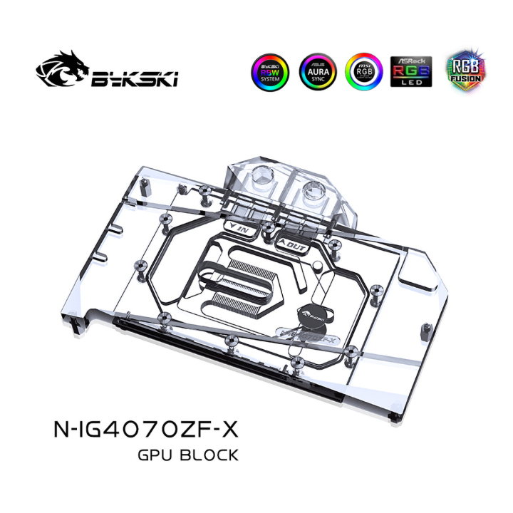 Bykski N-IG4070ZF-X Colorful 4070 Battle-AX Block