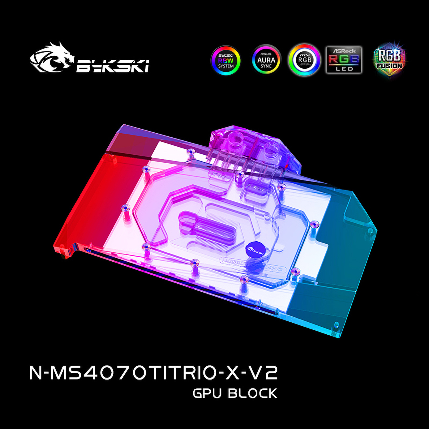 Bykski GPU Waterblock Water Cooler Copper GPU Liquid Cooling Block Cooler Graphic Cards GPU Block for ASUS Dual RTX 2060 ASUS GTX 1660 GTX 1660 Ti (5V Bykski GPU Water Block For Colorful IGame RTX 5090D Advanced 32GB