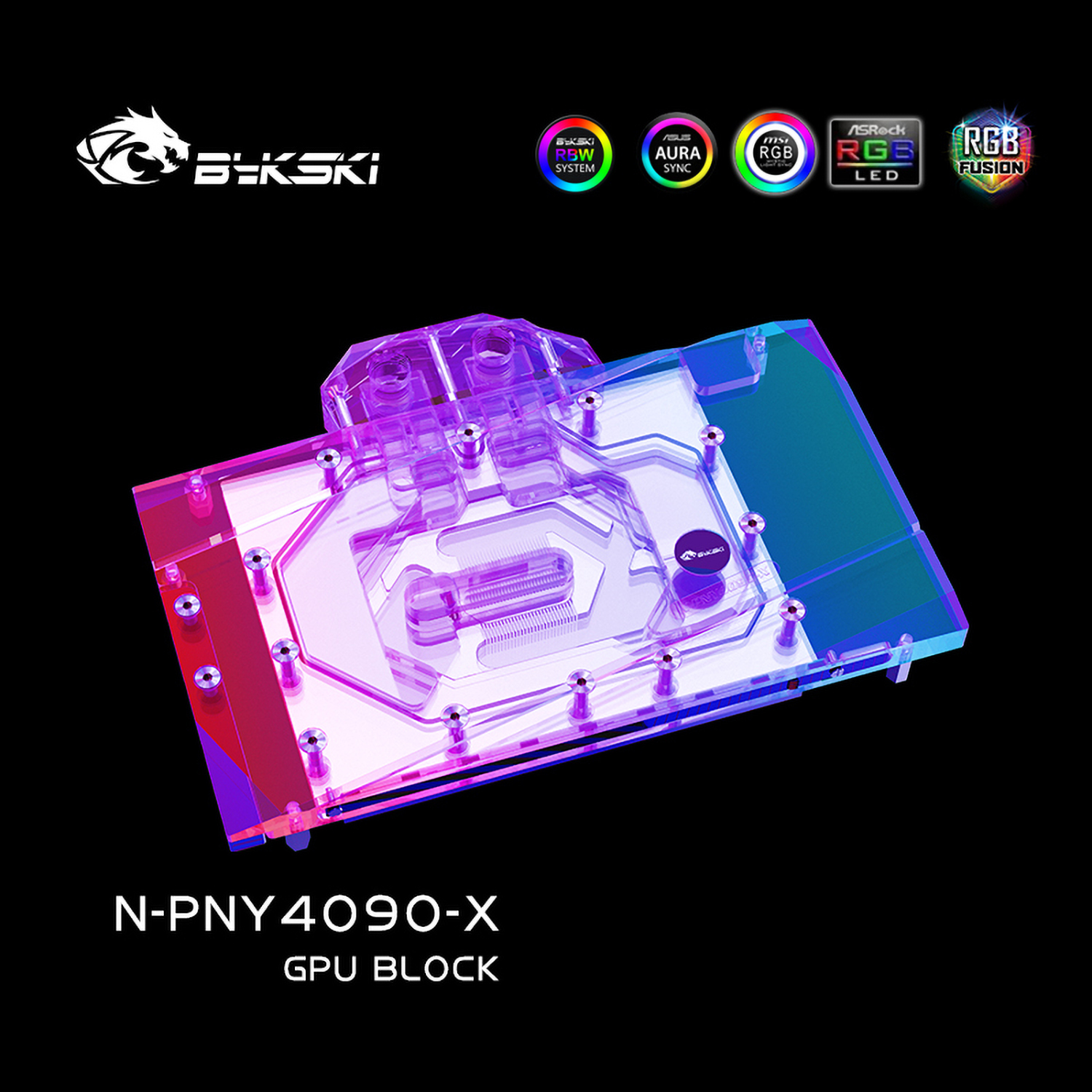 Bykski N-PNY4090-X PNY RTX 4090 XLR8 Block