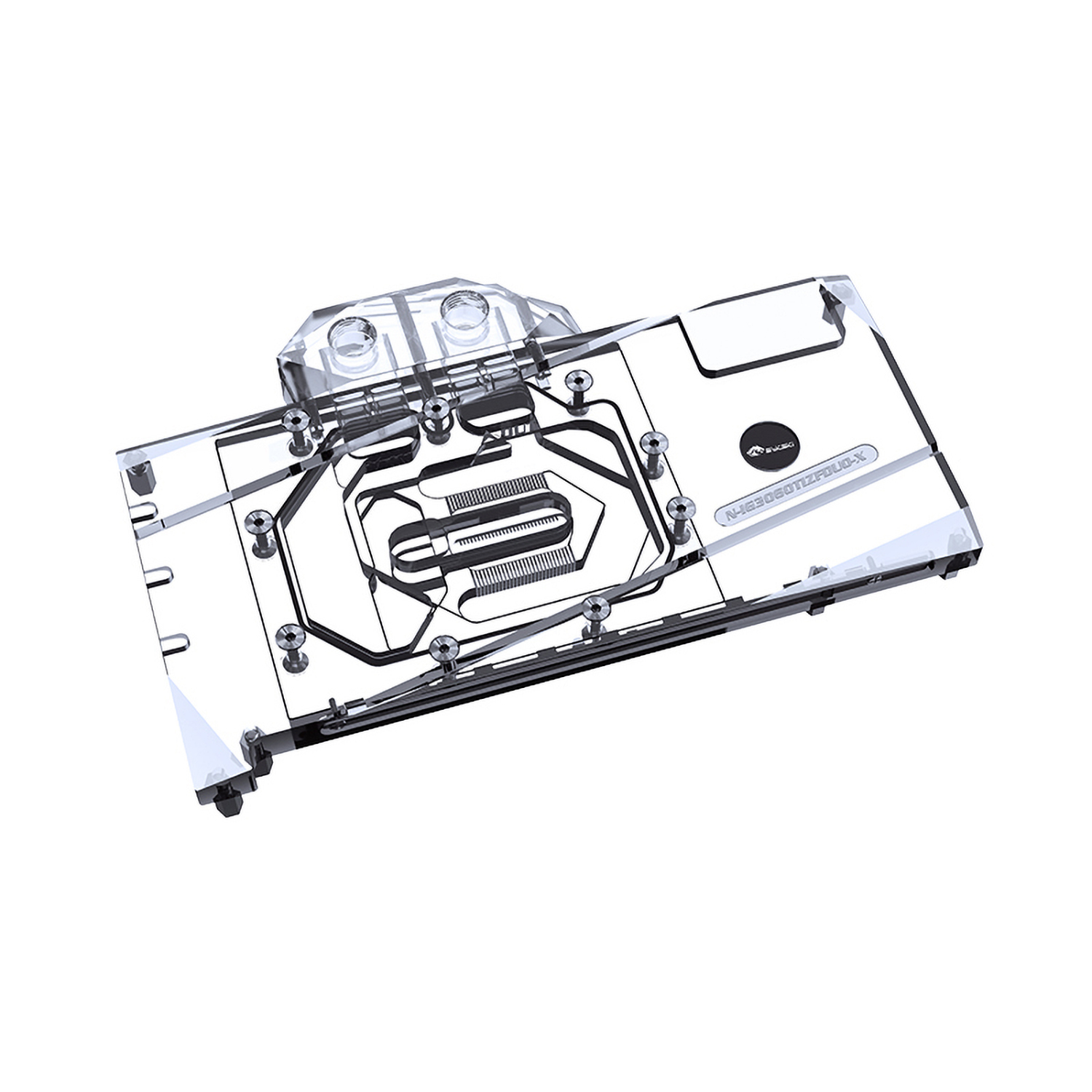 Bykski GPU Water Block For Colorful RTX 3060 Ti DUO G6X