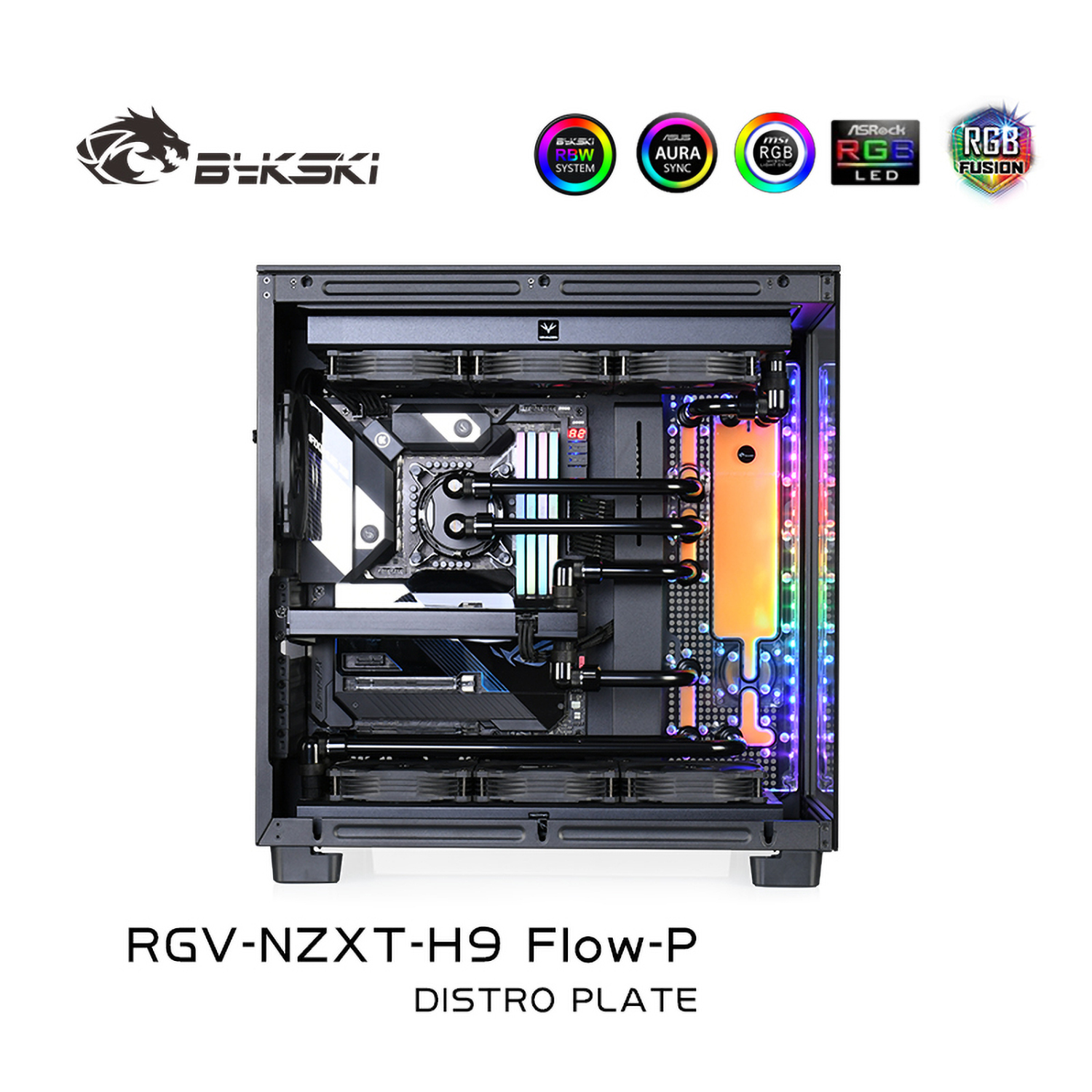 NZXT N9 Elite ファン10枚 RYUJIN 360 GPUステー